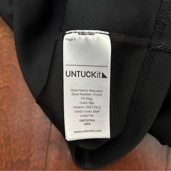 Untuckit Men's Performance Quarter-Zip, Size XL - Picture 12 of 12